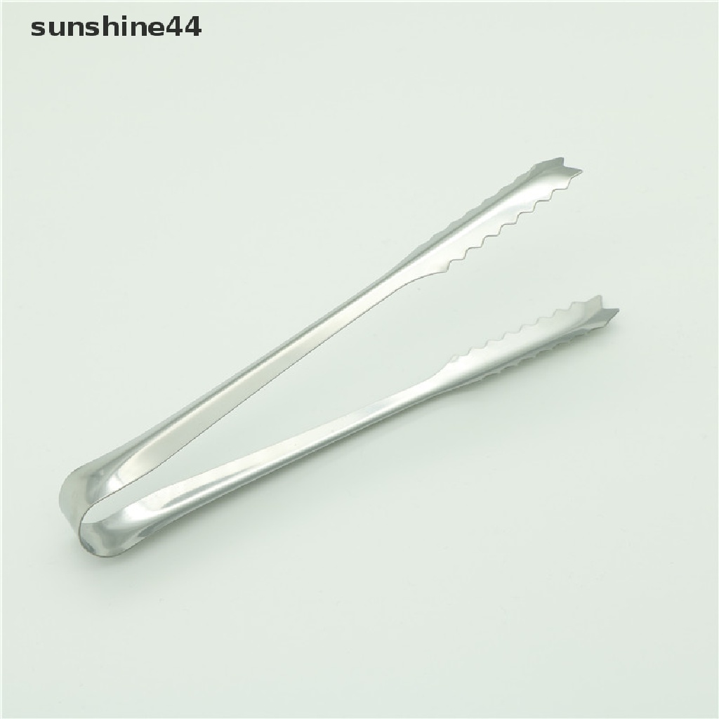 Sunshine Tong Penjepit Es Batu / Roti / BBQ Bahan Stainless Steel