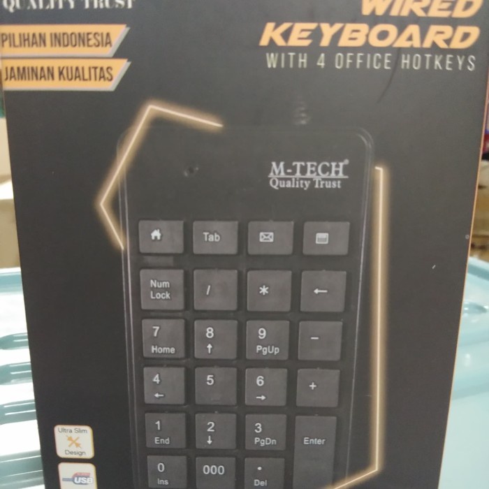 Keyboard Numeric USB M-Tech