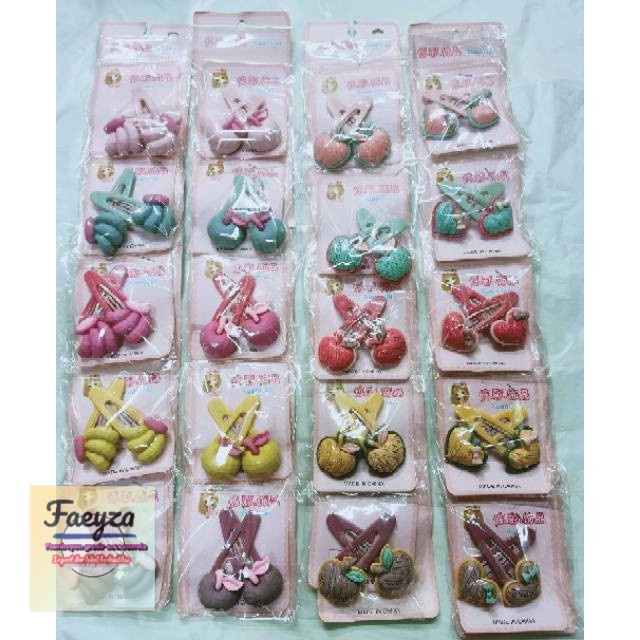 grosir  Jepit rambut tiptop xuangai isi 10 pcs.