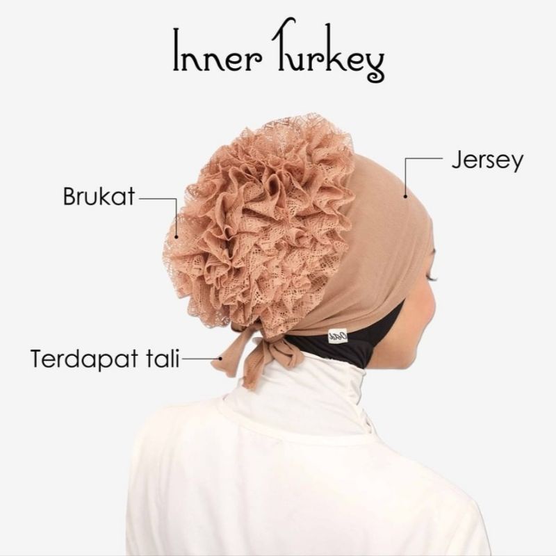 INNER TURKEY / CEPOL TURKEP / INNER HIJAB / INNER JILBAB / DALAMAN JILBAB / CIPUT TURKI / CIPUT HIJAB / DALEMAN KERUDUNG / INER HIJAB