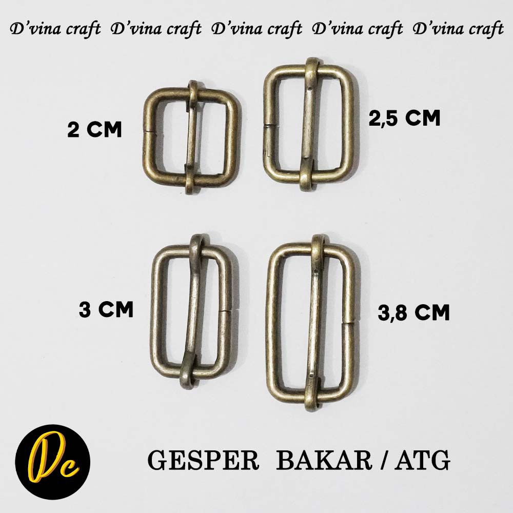 GESPER BAKAR / TEMBAGA / ATG, RING JALAN BAKAR / TEMBAGA / ATG , SRE BAKAR / TEMBAGA / ATG