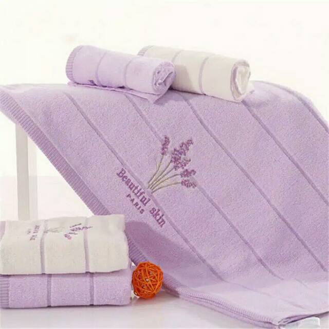 Handuk cotton Lavender