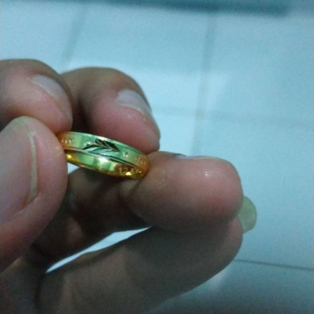 Cincin emas 375