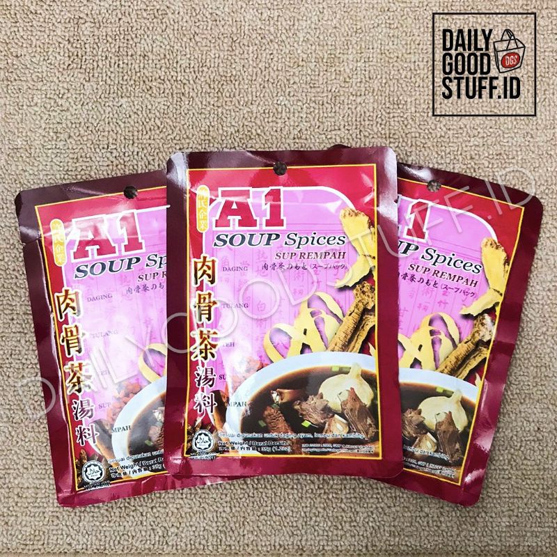 

A1 Bak Kut Teh Soup Spices 35 gram