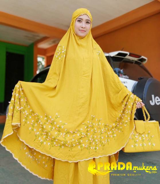 Mukena Tulip 3D Rayon Super Grad A