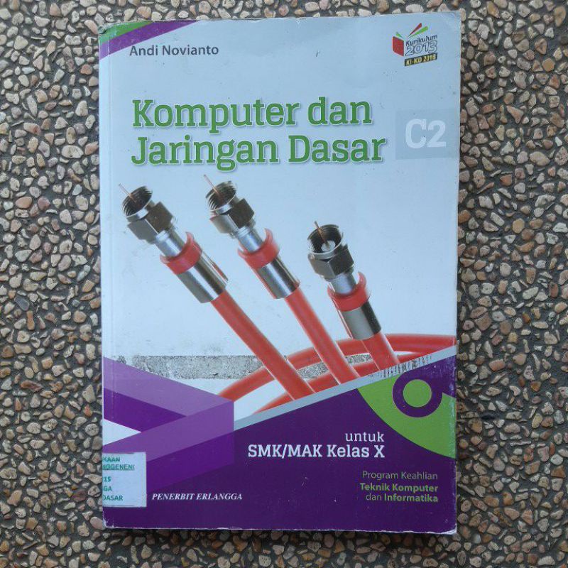buku Komputer dan Jaringan dasar Smk kelas 10 revisi kurikulum 13