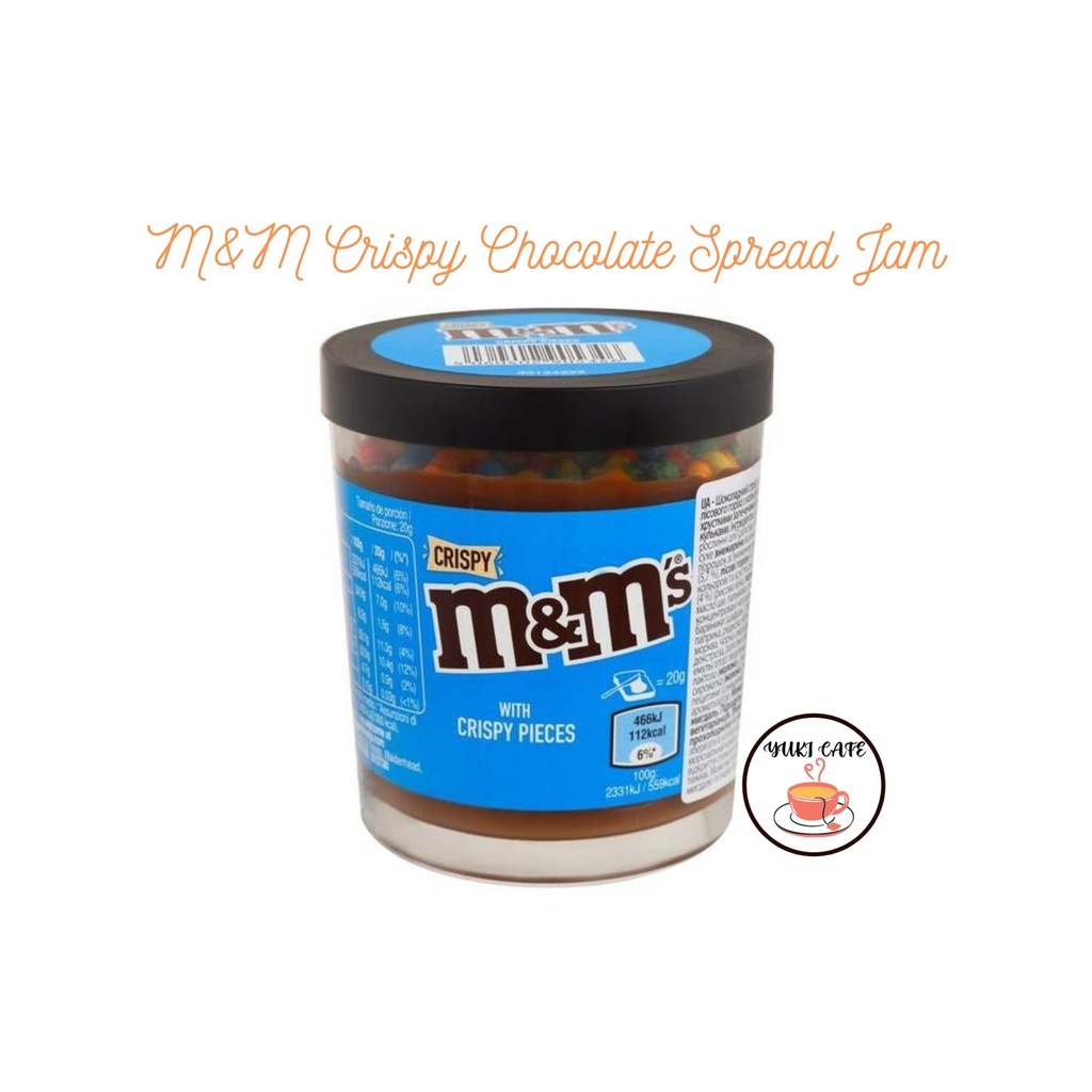 

SELAI - M&M's CHOCOLATE with CRISPY PIECES SPREAD JAM