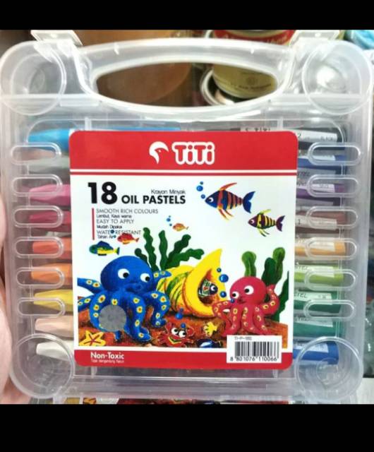 

Crayon Asli TiTi 12 Warna dan TiTi 18 Warna