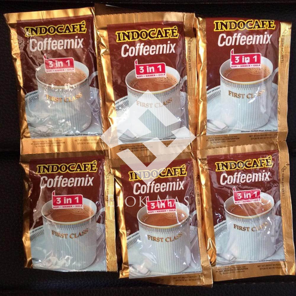 

Indocafe Coffeemix 3in1 per RENCENG (10 Sachet x 20gr) /Kopi Instan 3 in 1 Cappucino Bungkus Renteng