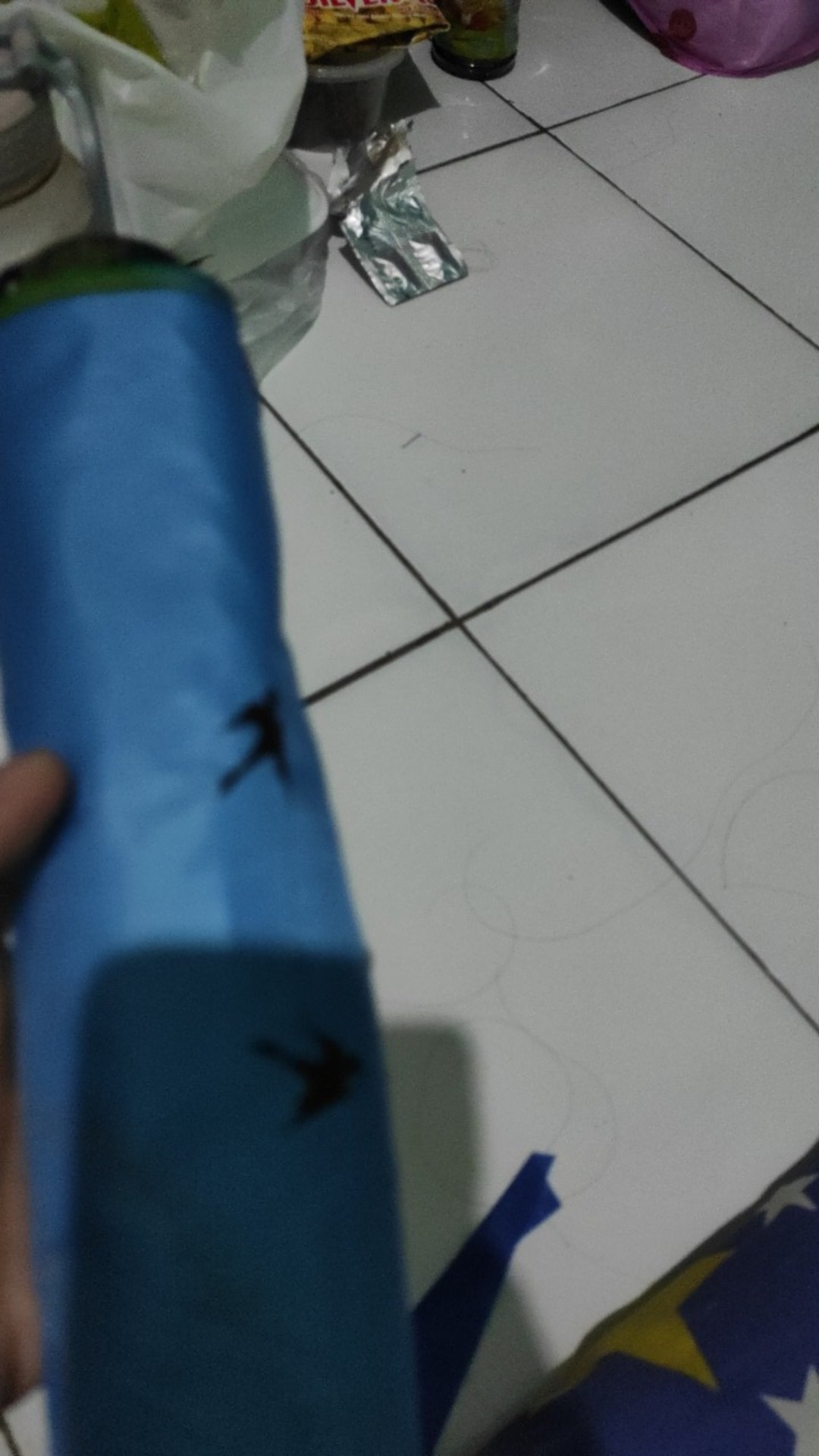 Ombotak Payung Lipat Rabenda Lapis Silver Jepang Korea Teduh Motif Lapis Anti Uv 3