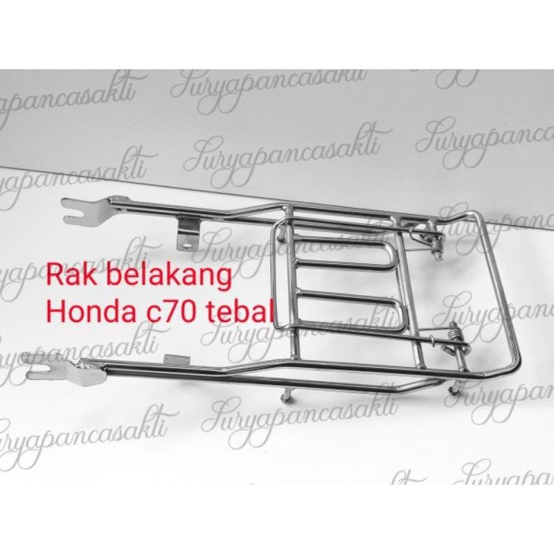 behel begel jepit Rak kranjang belakang C70 tebal standar original