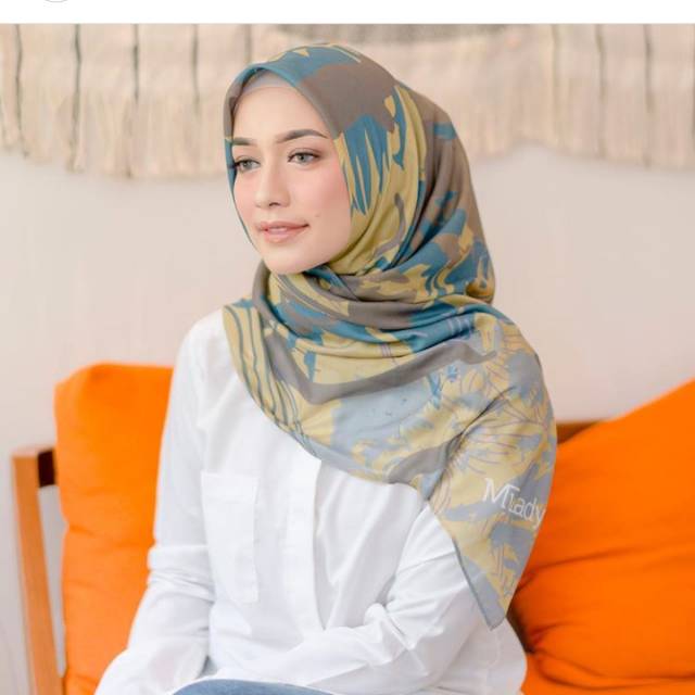 My lady Chastra hijab voal printed scarf by My lady hijab