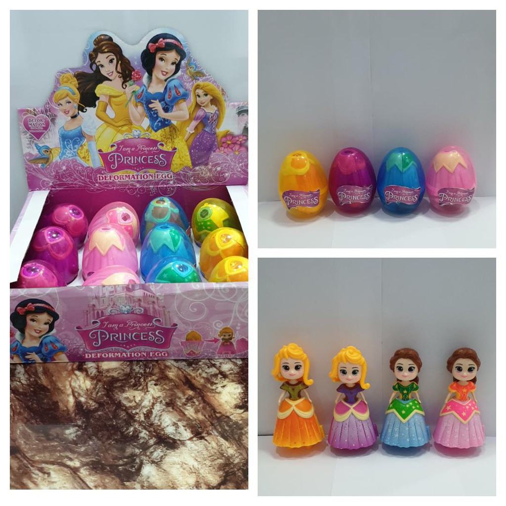 SURPRISE EGG MAINAN TELUR SURPRISE MURAH  (PRINCESS)