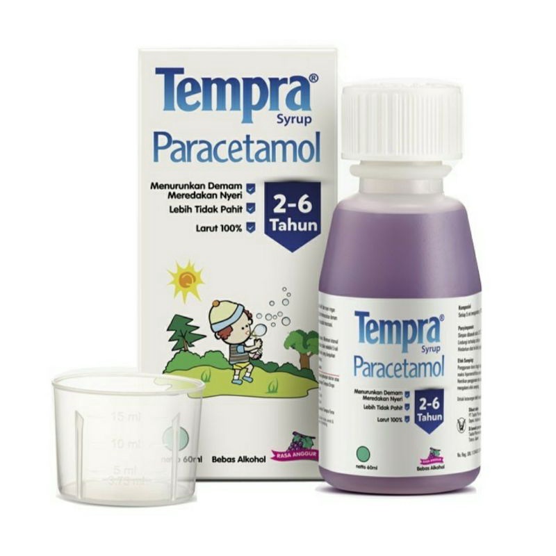 TEMPRA SYRUP 60 ML