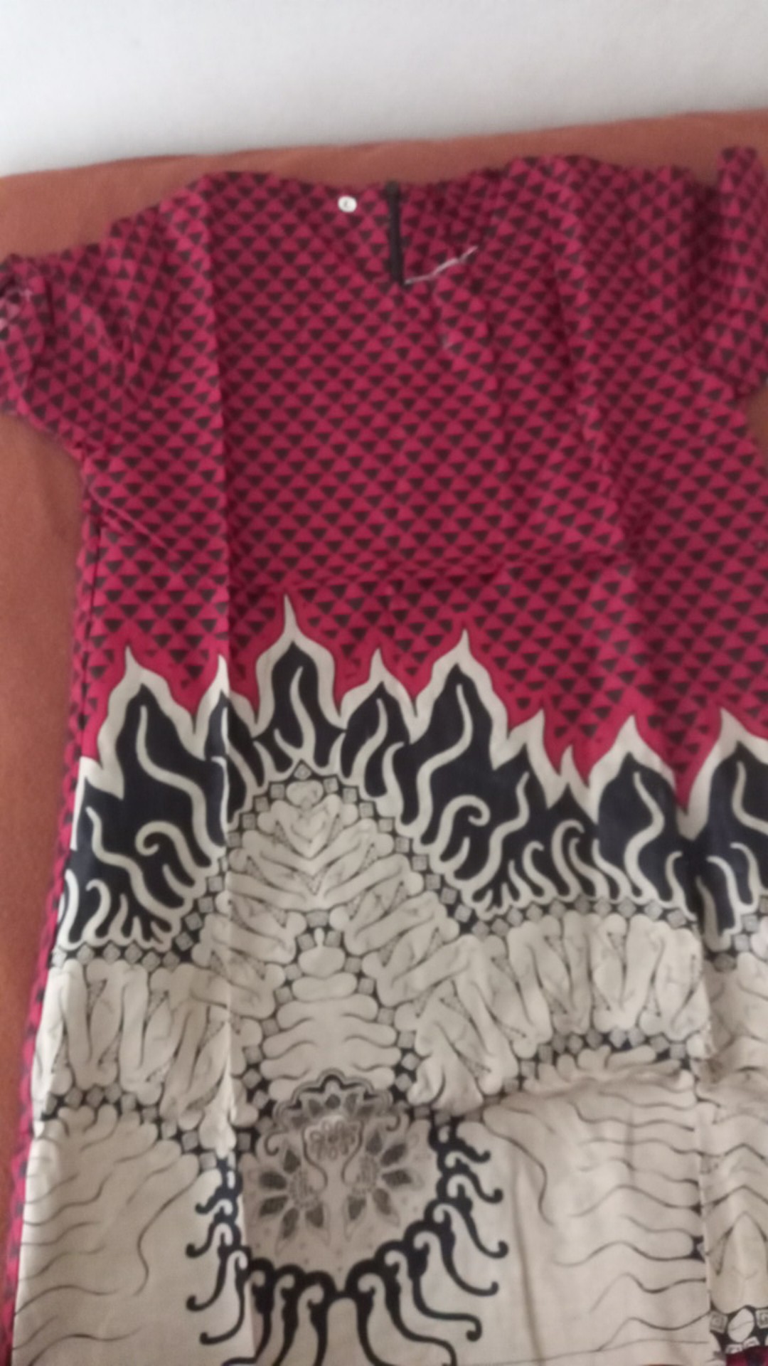 Batik Couple Keluarga Sania Ruffle Ori Ndoro Jowi Dnt Motif Tenun