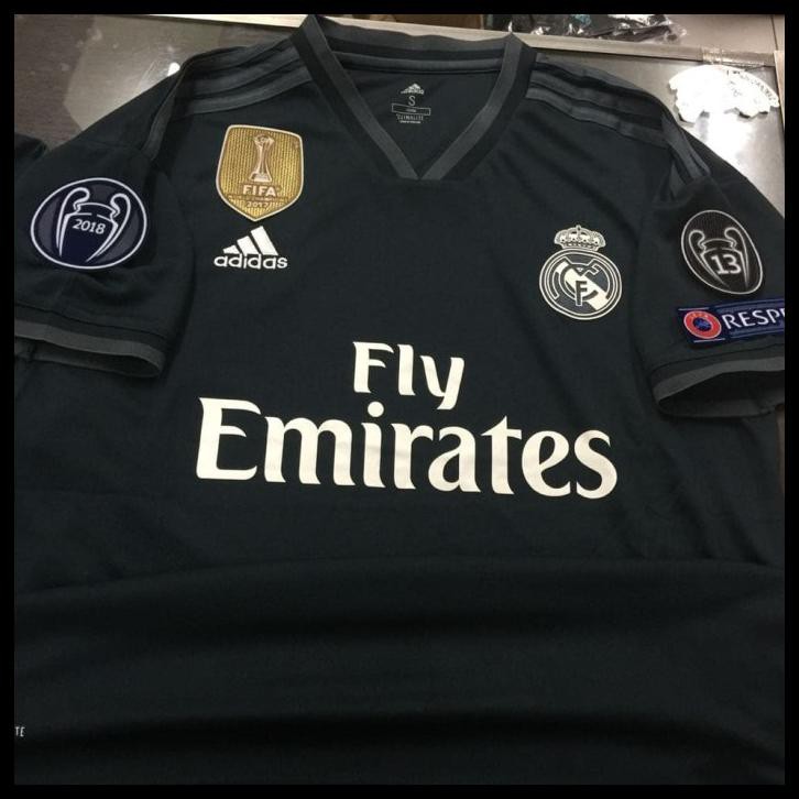 Jual Jersey Baju Bola Real Madrid Away Fullpatch Ucl Grade Ori Shopee Indonesia