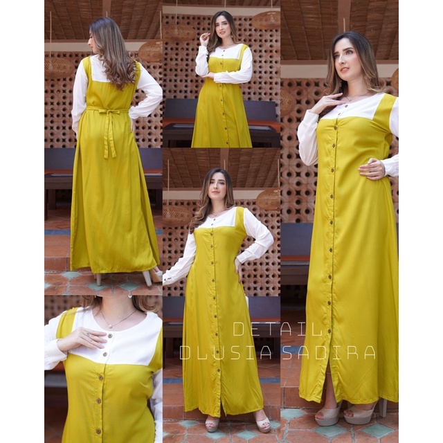 Daster Arab Dress Dlusia SADIRA Original