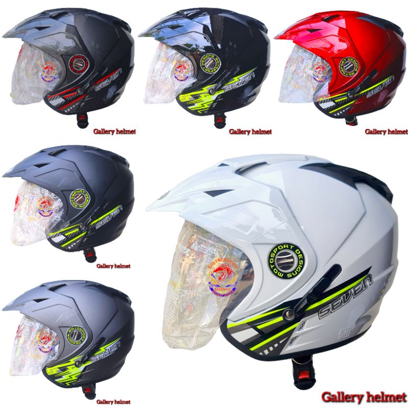 HELM SNI DOUBLE VISOR HELM 2KACA