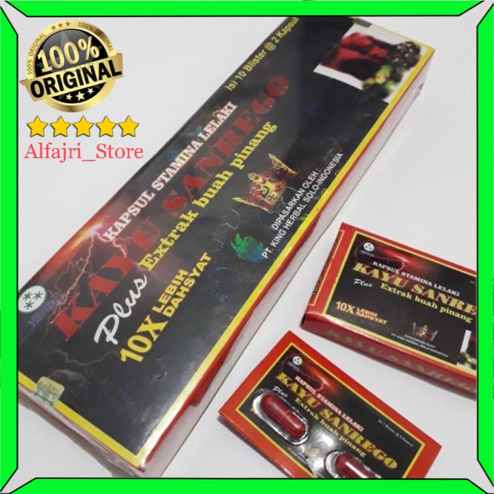 COD Kapsul herbal Kayu sanrego kapsul ori stamina pria laki laki obat kuat herbal dewasa