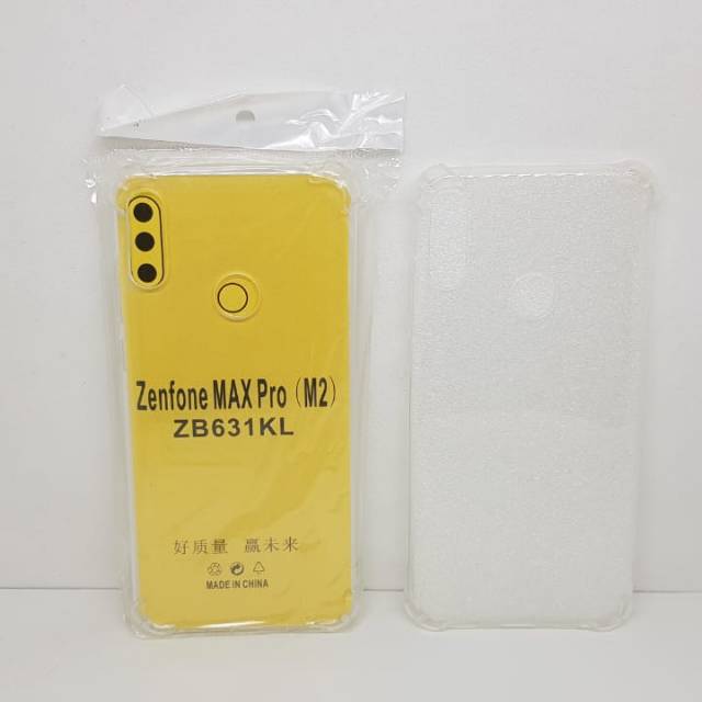 Anti Crack Zenfone Max Pro M2 6.26 inchi Softcase Asus ZB631KL Jelly Case Tahan Benturan