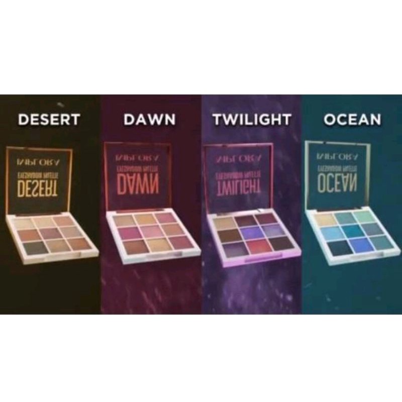 Implora Eyeshadow Palette 9warna