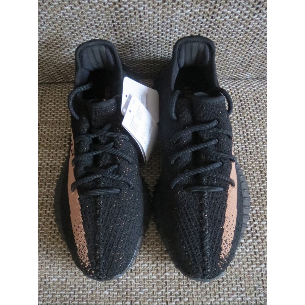 ADIDAS Yeezy Boost V2 SPLY 350 Core Black Copper High Premium Original
