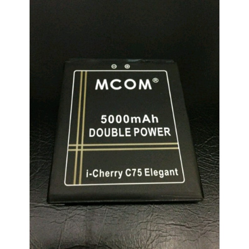 Battery Batre Baterai Double Power Mcom i-Cherry iCherry C75 Elegant