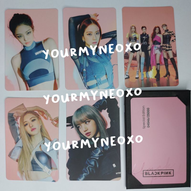 BOOKED by Erida Blackpink x Samsung PC Photocard ROSE