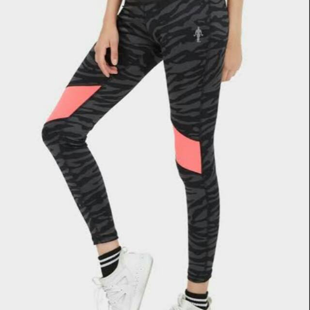 Legging Zebra 50251110Strip Golds Gym size S Celana olahraga