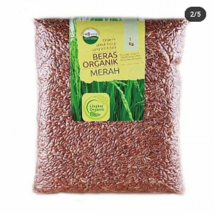 

Lingkar Organik Beras Vakum Merah 1kg