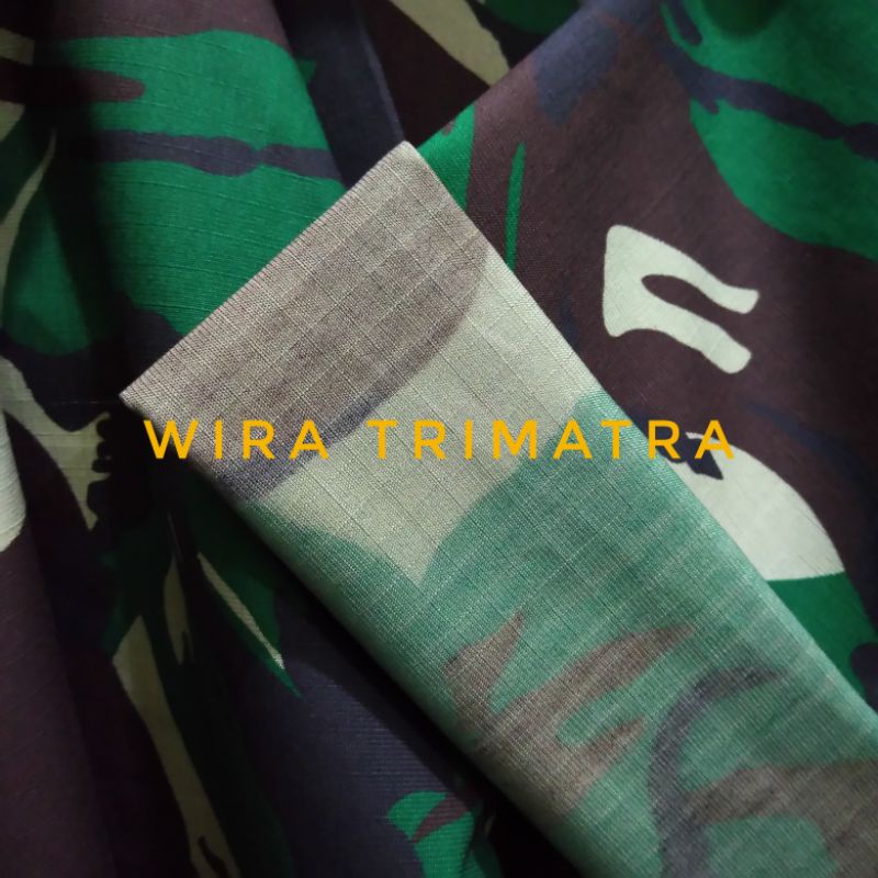 kain wool pdl tni original motif loreng malvinas harga termurah untuk penjahit terdekat