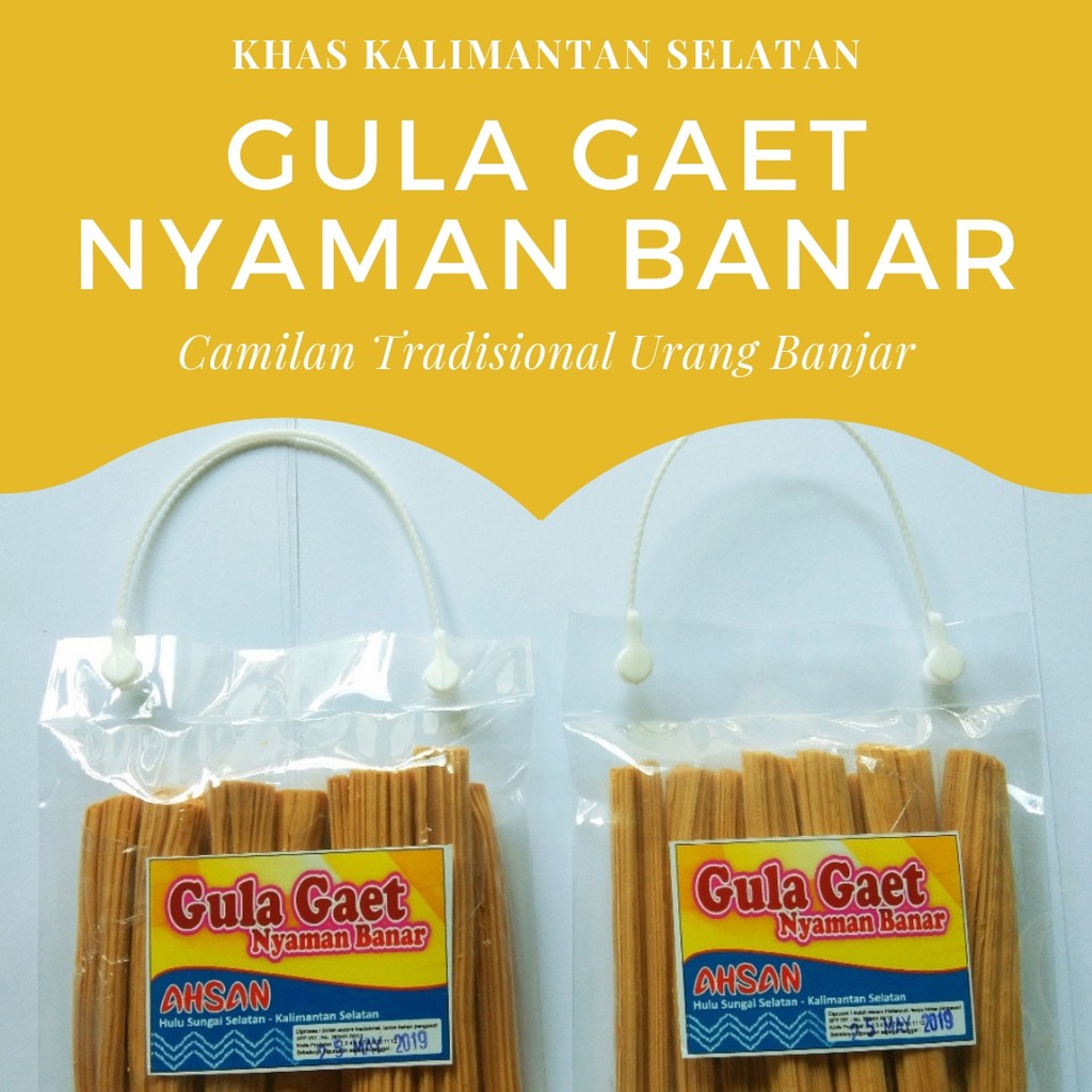 

GULA GAET OLEH OLEH KHAS KALIMANTAN SELATAN