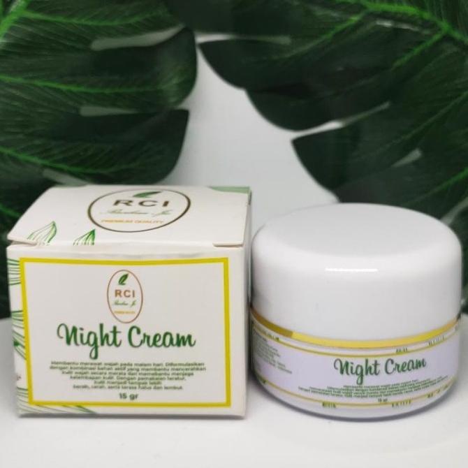 night cream RCI Skincare racikan ijo by dr cs