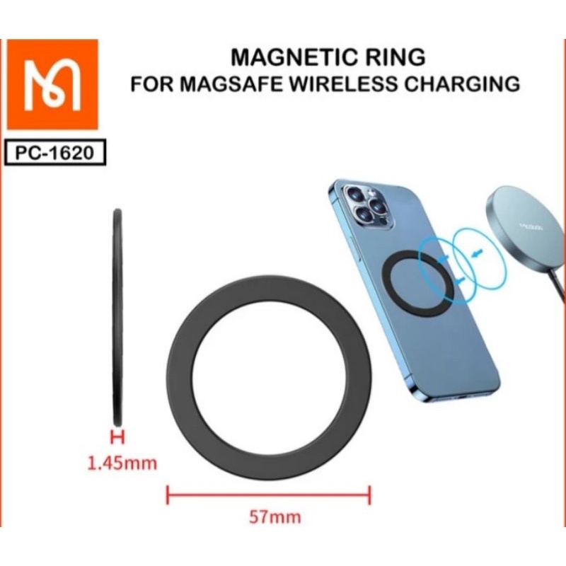 MCDODO WIRELLES MAGNETIC RING PLATE MAGSAFE