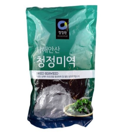 

Chung Jung One Dried Seaweed 100 Gram | Rumput Laut Kering Korea Myeok