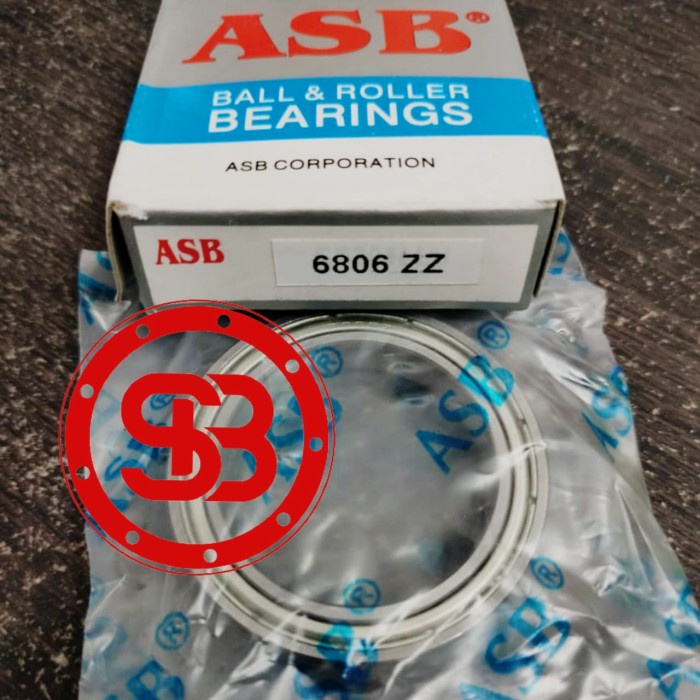 Bearing / Laker / Laher 6806 ZZ ASB