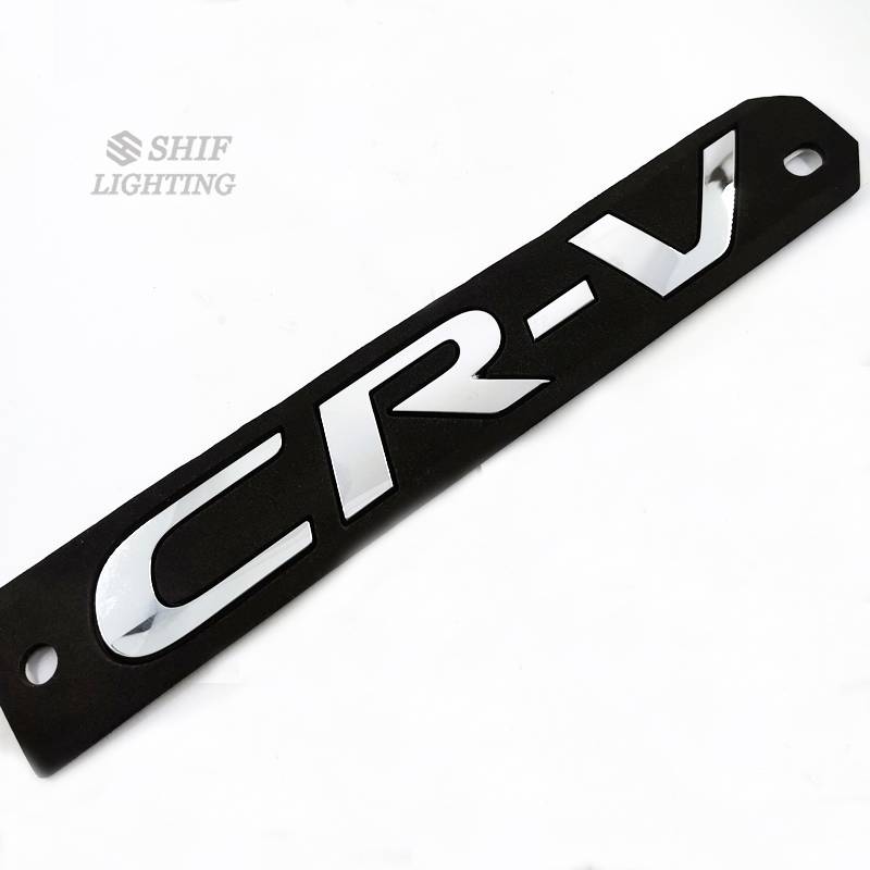 1pc Stiker Emblem / Badge Tulisan Cr-V Crv Bahan Abs Untuk Bagasi Belakang Mobil Honda Crv