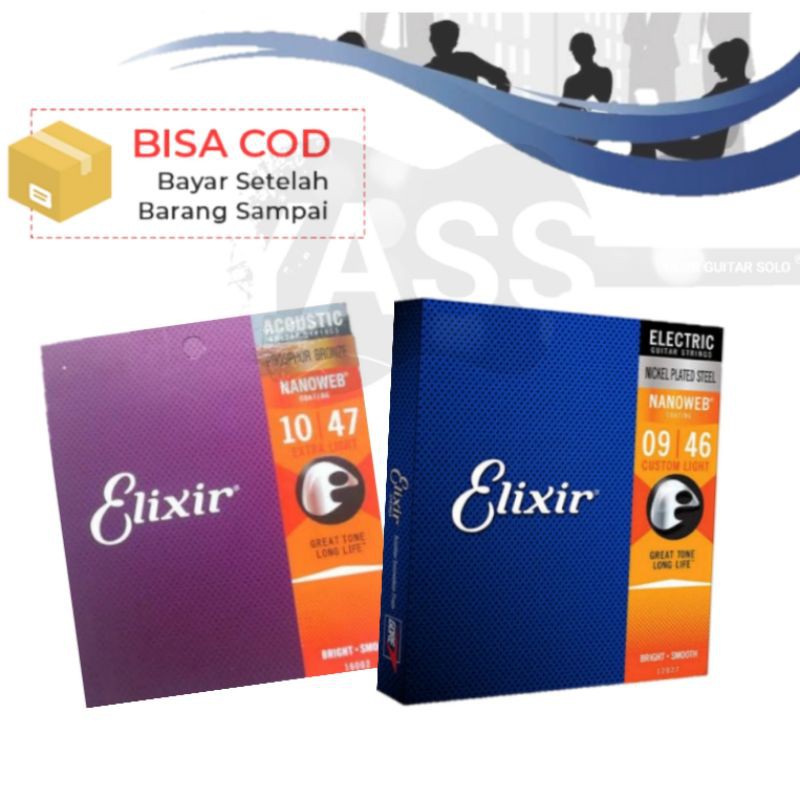 SENAR GITAR ELIXIR AKUSTIK & ELEKTRIK