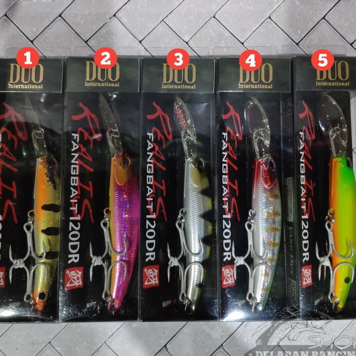 Terlaris Lure Duo Realis Fangbait 120Dr