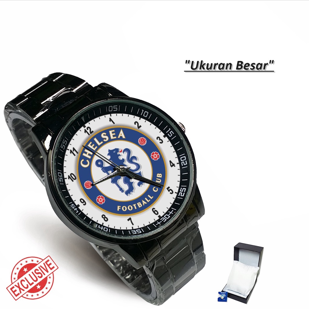 Jam Tangan Rantai Couple CHELSEA FC - 3 (Special)