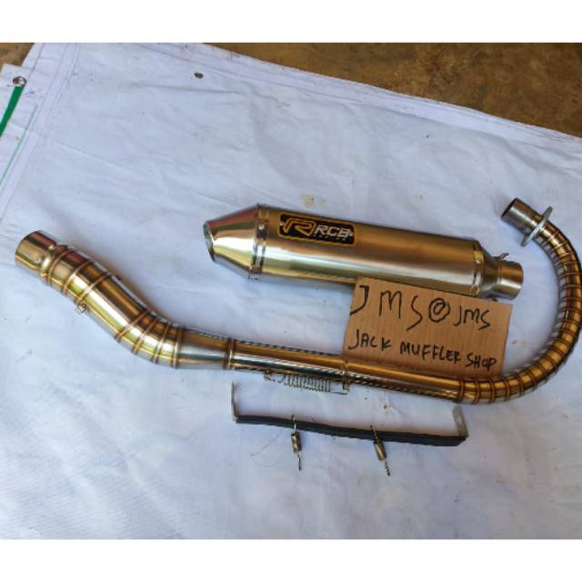 Knalpot rcb for tiger. Megapro. Cb. Gl