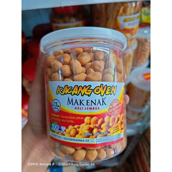 

Kacang oven Mak enak