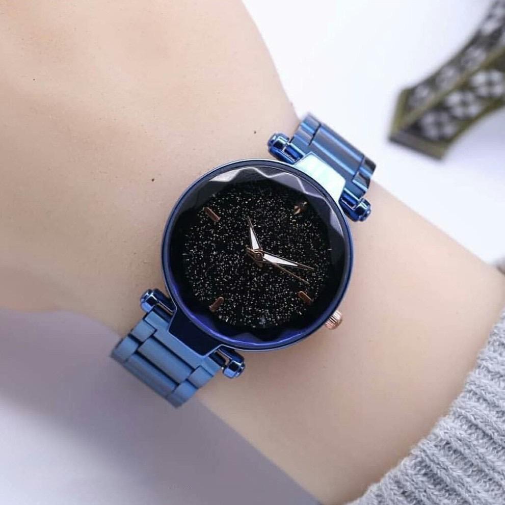 WBS ✅COD JAM TANGAN WANITA ANALOG RANTAI GROSIR MURAH MAGNET KOREA FASHION COUPLE PRIA RB002-4