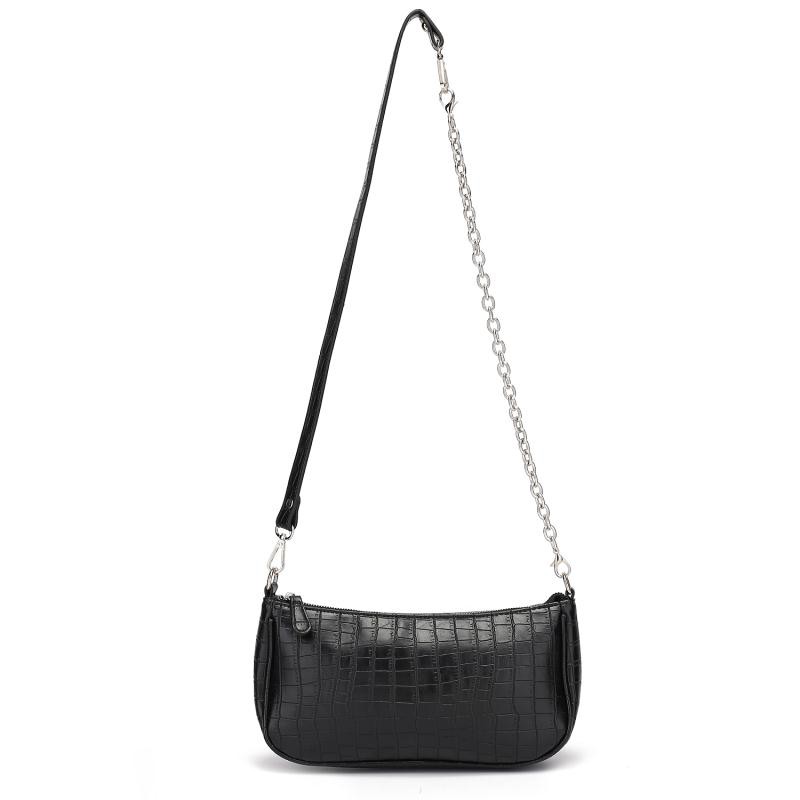 TAS BAHU WANITA CROCO SLING BAG CH4RLESNKEETH MODEL RANTAI（5 WARNA） #006