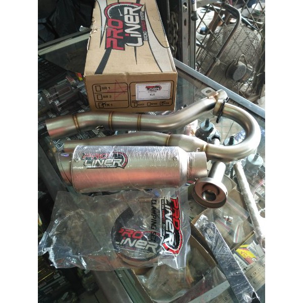 BEST SELLER   knalpot proliner klx 150 klx bf dtreker 150