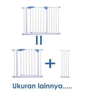 Baby Safety Gate Pintu Pengaman Bayi Pressure Fit Safety Baby Safety Gate Pintu Pengaman Bayi Pressure Fit Safety