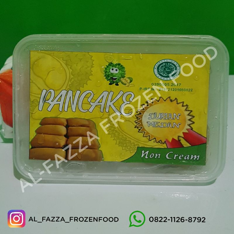 

Pancake Durian No Cream