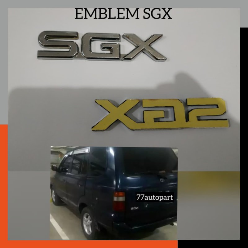 Promo Emblem Sgx kijang kapsul