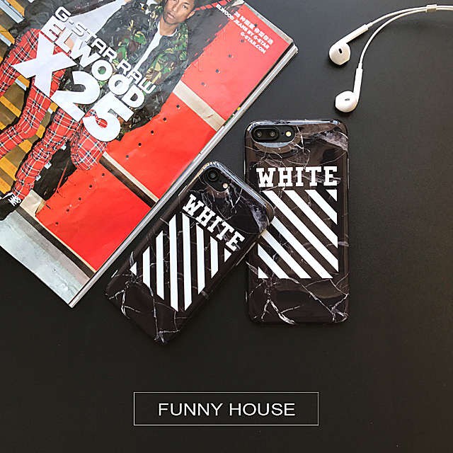 Premium Glossy case iphone 6 / 6s / 6 plus / 6s plus /7 / 8 / 7 plus / 8 plus / x off white