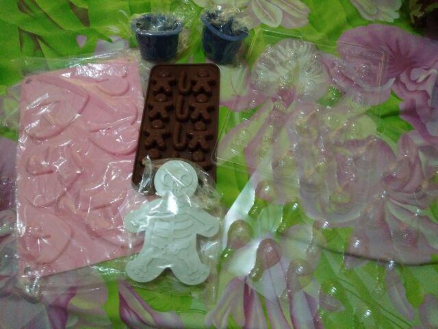 Cetakan Silikon Coklat Love Sheet I